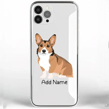 Load image into Gallery viewer, Personalized Corgi Soft Shell Phone Cover-Cell Phone Accessories-Accessories, Corgi, Dog Mom Gifts, Personalized, Phone Case-Phone Cover-Transparent TPU-One Size-2