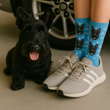 Load image into Gallery viewer, Personalized Custom Scottish Terrier Socks-Accessories-Accessories,Dog Dad Gifts,Dog Mom Gifts,Scottish Terrier,Socks,Upload Photo-35
