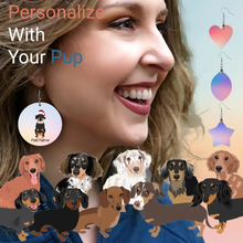 Load image into Gallery viewer, Dachshund earrings-womens-multi