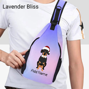 Personalized Dachshund Love Unisex Sling Bag Backpack-Accessories-Dachshund-Unisex Sling Bag Backpack-Lavender Bliss-One Size-15