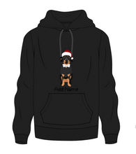 Load image into Gallery viewer, personalized-dog-mom-hoodie-for-women-black