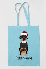 Load image into Gallery viewer, Personalized Dachshund Love Zippered Tote Bag-Accessories-Accessories, Bags, Dachshund, Dog Mom Gifts, Personalized-13