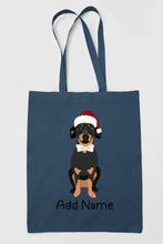 Load image into Gallery viewer, Personalized Dachshund Love Zippered Tote Bag-Accessories-Accessories, Bags, Dachshund, Dog Mom Gifts, Personalized-14