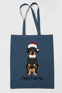 Personalized Dachshund Love Zippered Tote Bag-Accessories-Accessories, Bags, Dachshund, Dog Mom Gifts, Personalized-14