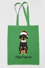 Load image into Gallery viewer, Personalized Dachshund Love Zippered Tote Bag-Accessories-Accessories, Bags, Dachshund, Dog Mom Gifts, Personalized-18