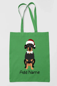 Personalized Dachshund Love Zippered Tote Bag-Accessories-Accessories, Bags, Dachshund, Dog Mom Gifts, Personalized-18