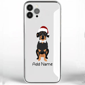 Personalized Dachshund Soft Shell Phone Cover-Cell Phone Accessories-Accessories, Dachshund, Dog Mom Gifts, Personalized, Phone Case-Phone Cover-Transparent TPU-One Size-2