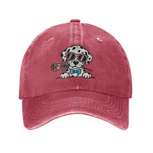 Load image into Gallery viewer, Personalized Dalmatian Baseball Cap - Romeo Dalmatian Design - Match Your Dog's Coat Color-Hats &amp; Caps-Accessories,Baseball Caps,Dog Mom Gifts-1
