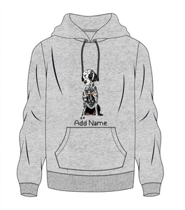 Personalized Dalmatian Love Men's Warm Hoodie Sweatshirt-Apparel-Apparel, Dalmatian, Dog Dad Gifts, Hoodie, Personalized, Sweatshirt-Men's Warm Hoodie Sweatshirt-Gray-S-10