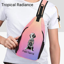 Load image into Gallery viewer, Personalized Dalmatian Love Unisex Sling Bag Backpack-Accessories-Dalmatian-Unisex Sling Bag Backpack-Tropical Radiance-One Size-18