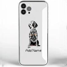 Load image into Gallery viewer, Personalized Dalmatian Soft Shell Phone Cover-Cell Phone Accessories-Accessories, Dalmatian, Dog Mom Gifts, Personalized, Phone Case-Phone Cover-Transparent TPU-One Size-2