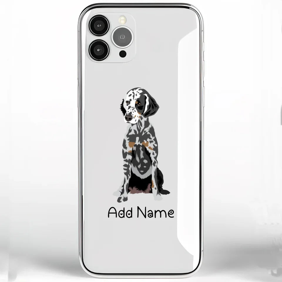 Personalized Dalmatian Soft Shell Phone Cover-Cell Phone Accessories-Accessories, Dalmatian, Dog Mom Gifts, Personalized, Phone Case-Phone Cover-Transparent TPU-One Size-2