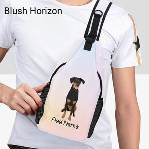 Personalized Doberman Love Unisex Sling Bag Backpack-Accessories-Doberman-Unisex Sling Bag Backpack-Blush Horizon-One Size-20