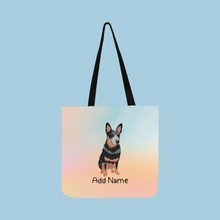 Load image into Gallery viewer, Personalized Dog Lovers Small Tote Bag-Personalized Dog Gifts-Accessories, Bags, Dog Mom Gifts, Personalized-Small Tote Bag-Your Design-One Size-2