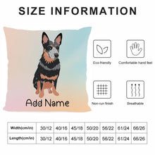 Load image into Gallery viewer, Personalized Dog Lovers Soft Plush Pillowcase-Personalized Dog Gifts-Dog Dad Gifts, Dog Mom Gifts, Home Decor, Personalized, Pillows-4