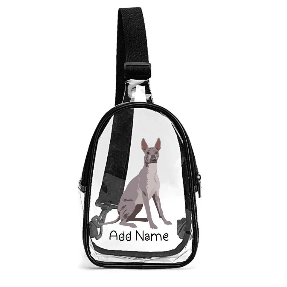 Personalized Dog Lover's Unisex Transparent Sling Bag-Personalized Dog Gifts-Accessories, Bags, Dog Dad Gifts, Dog Mom Gifts, Personalized-Unisex Transparent Sling Bag-Transparent-One Size-2