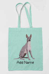 Personalized Dog Lovers Zippered Tote Bag-Personalized Dog Gifts-Accessories, Bags, Dog Mom Gifts, Personalized-Zippered Tote Bag-Lime Green-Classic-12