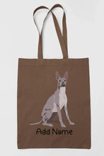 Load image into Gallery viewer, Personalized Dog Lovers Zippered Tote Bag-Personalized Dog Gifts-Accessories, Bags, Dog Mom Gifts, Personalized-Zippered Tote Bag-Earthen Brown-Classic-15