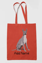 Load image into Gallery viewer, Personalized Dog Lovers Zippered Tote Bag-Personalized Dog Gifts-Accessories, Bags, Dog Mom Gifts, Personalized-Zippered Tote Bag-Red-Classic-16