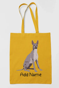 Personalized Dog Lovers Zippered Tote Bag-Personalized Dog Gifts-Accessories, Bags, Dog Mom Gifts, Personalized-Zippered Tote Bag-Mustard-Classic-17