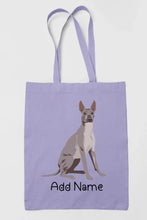 Load image into Gallery viewer, Personalized Dog Lovers Zippered Tote Bag-Personalized Dog Gifts-Accessories, Bags, Dog Mom Gifts, Personalized-Zippered Tote Bag-Pastel Purple-Classic-2