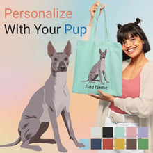 Load image into Gallery viewer, Personalized Dog Lovers Zippered Tote Bag-Personalized Dog Gifts-Accessories, Bags, Dog Mom Gifts, Personalized-1