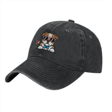 Load image into Gallery viewer, Personalized English Bulldog Baseball Cap - Romeo English Bulldog Design - Match Your Dog's Coat Color-Hats &amp; Caps-Accessories,Baseball Caps,Dog Mom Gifts-5
