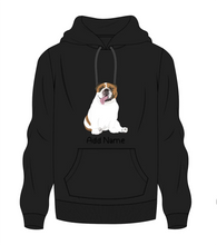 Load image into Gallery viewer, personalized-dog-mom-hoodie-for-women-black