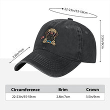 Load image into Gallery viewer, Personalized English Mastiff Baseball Cap - Romeo English Mastiff Design - Match Your Dog's Coat Color-Hats &amp; Caps-Accessories,Baseball Caps,Dog Mom Gifts-7