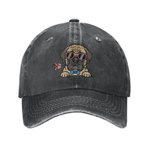 Load image into Gallery viewer, Personalized English Mastiff Baseball Cap - Romeo English Mastiff Design - Match Your Dog's Coat Color-Hats &amp; Caps-Accessories,Baseball Caps,Dog Mom Gifts-4