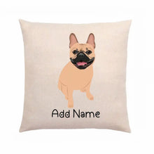 Load image into Gallery viewer, Personalized French Bulldog Linen Pillowcase-Home Decor-Dog Dad Gifts, Dog Mom Gifts, French Bulldog, Home Decor, Pillows-2