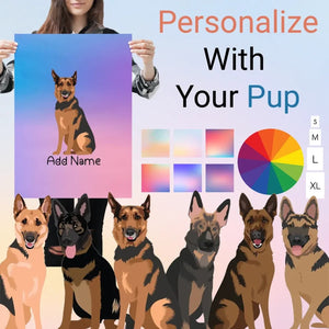 german-shepherd poster-multi