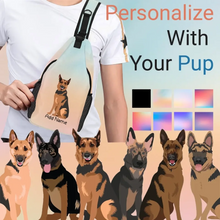 Load image into Gallery viewer, german-shepherd sling-bag-multi