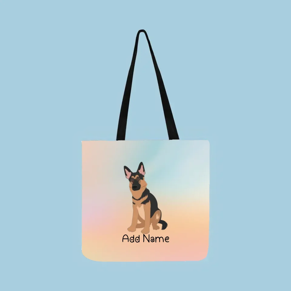 Personalized German Shepherd Small Tote Bag-Accessories-Accessories, Bags, Dog Mom Gifts, German Shepherd, Personalized-Small Tote Bag-Your Design-One Size-2