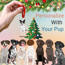 Load image into Gallery viewer, pointers christmas-tree-ornament-multi