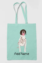 Load image into Gallery viewer, Personalized German Shorthair Pointer Love Zippered Tote Bag-Accessories-Accessories, Bags, Dog Mom Gifts, German Pointer, Personalized-12