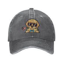 Load image into Gallery viewer, Personalized Golden Retriever Baseball Cap - Romeo Golden Retriever Design - Match Your Dog's Coat Color-Hats &amp; Caps-Accessories,Baseball Caps,Dog Mom Gifts-4