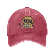 Load image into Gallery viewer, Personalized Golden Retriever Baseball Cap - Romeo Golden Retriever Design - Match Your Dog's Coat Color-Hats &amp; Caps-Accessories,Baseball Caps,Dog Mom Gifts-1