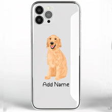 Load image into Gallery viewer, Personalized Golden Retriever Soft Shell Phone Cover-Cell Phone Accessories-Accessories, Dog Mom Gifts, Golden Retriever, Personalized, Phone Case-Phone Cover-Transparent TPU-One Size-2