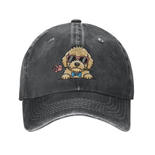 Load image into Gallery viewer, Personalized Goldendoodle Baseball Cap - Romeo Goldendoodle Design - Match Your Dog's Coat Color-Hats &amp; Caps-Accessories,Baseball Caps,Dog Mom Gifts-1