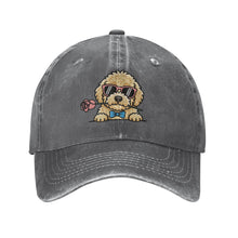 Load image into Gallery viewer, Personalized Goldendoodle Baseball Cap - Romeo Goldendoodle Design - Match Your Dog's Coat Color-Hats &amp; Caps-Accessories,Baseball Caps,Dog Mom Gifts-2
