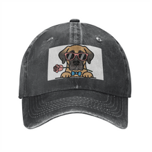 Load image into Gallery viewer, Personalized Great Dane Baseball Cap - Romeo Great Dane Design - Match Your Dog's Coat Color-Hats &amp; Caps-Accessories,Baseball Caps,Dog Mom Gifts-4