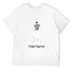 Personalized Great Dane Dad Cotton T Shirt-Apparel-Apparel, Dog Dad Gifts, Great Dane, Personalized, Shirt, T Shirt-Men's Cotton T Shirt-White-Medium-10