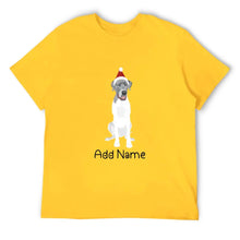 Load image into Gallery viewer, Personalized Great Dane Dad Cotton T Shirt-Apparel-Apparel, Dog Dad Gifts, Great Dane, Personalized, Shirt, T Shirt-Men&#39;s Cotton T Shirt-Yellow-Medium-13