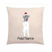 Load image into Gallery viewer, Personalized Great Dane Linen Pillowcase-Home Decor-Dog Dad Gifts, Dog Mom Gifts, Great Dane, Home Decor, Personalized, Pillows-Linen Pillow Case-Cotton-Linen-12&quot;x12&quot;-2