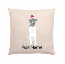 Load image into Gallery viewer, Personalized Great Dane Linen Pillowcase-Linen Pillow Case-Cotton-Linen-16&quot;x16&quot;