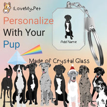 Load image into Gallery viewer, great_danes crystal-keychain-multi