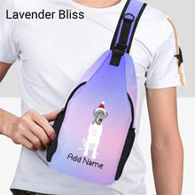 Load image into Gallery viewer, Personalized Great Dane Love Unisex Sling Bag Backpack-Accessories-Great Dane-Unisex Sling Bag Backpack-Lavender Bliss-One Size-15