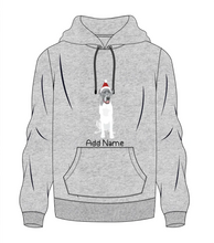 Load image into Gallery viewer, personalized-dog-mom-hoodie-heather-gray