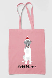 Personalized Great Dane Love Zippered Tote Bag-Accessories-Accessories, Bags, Dog Mom Gifts, Great Dane, Personalized-11